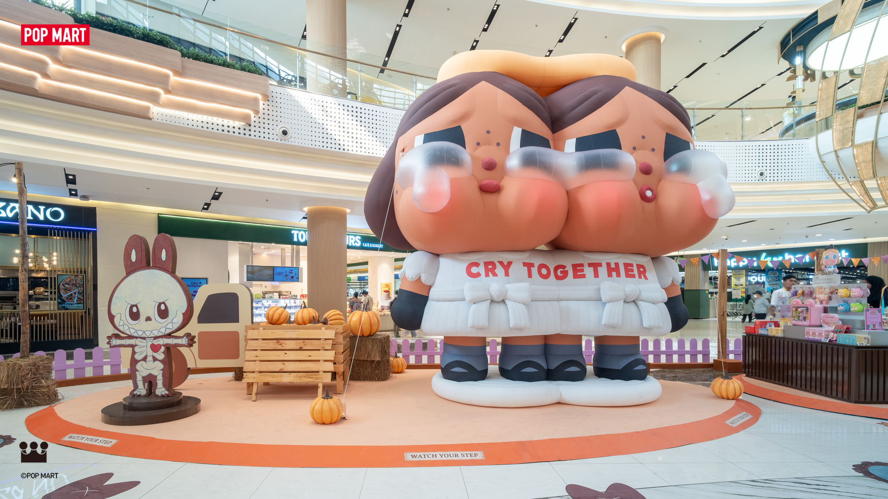 POP MART Hadirkan Halloween Pertama di Indonesia, CRYBABY Raksasa Siap Bikin Bekasi Auto Heboh!