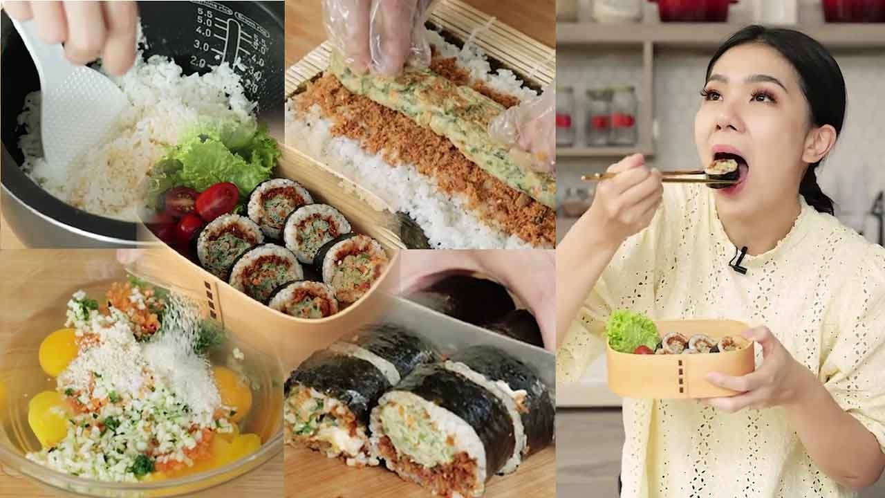 Resep Gimbap Abon Telur ala Chef Devina, Jadi Ide Bekal Praktis Sekolah Anak