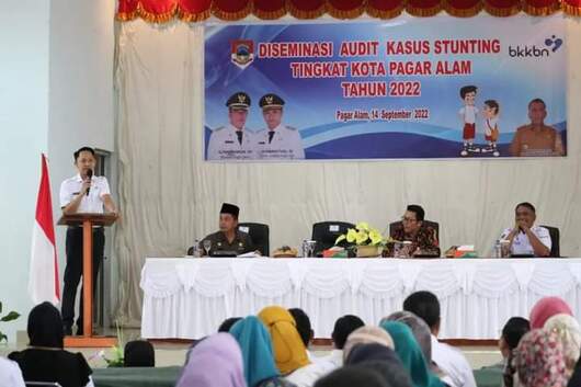 Pagaralam Kota Pertama Audit Stunting di Sumsel