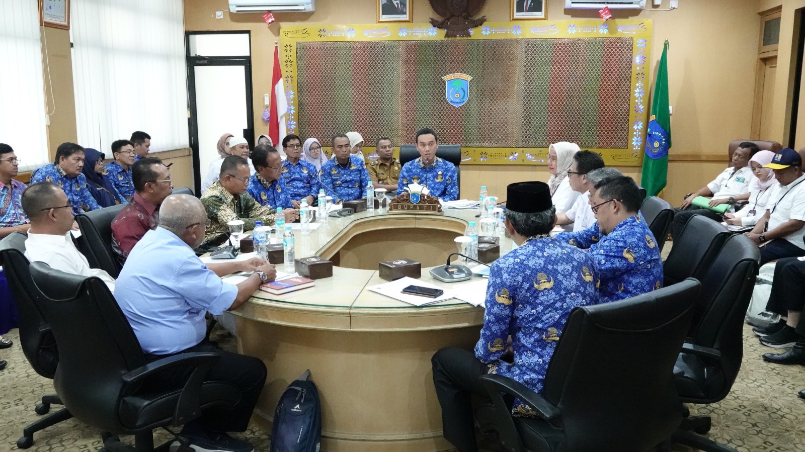 Bupati Muchendi Dorong Percepatan Pembangunan SPAM Air Sugihan OKI