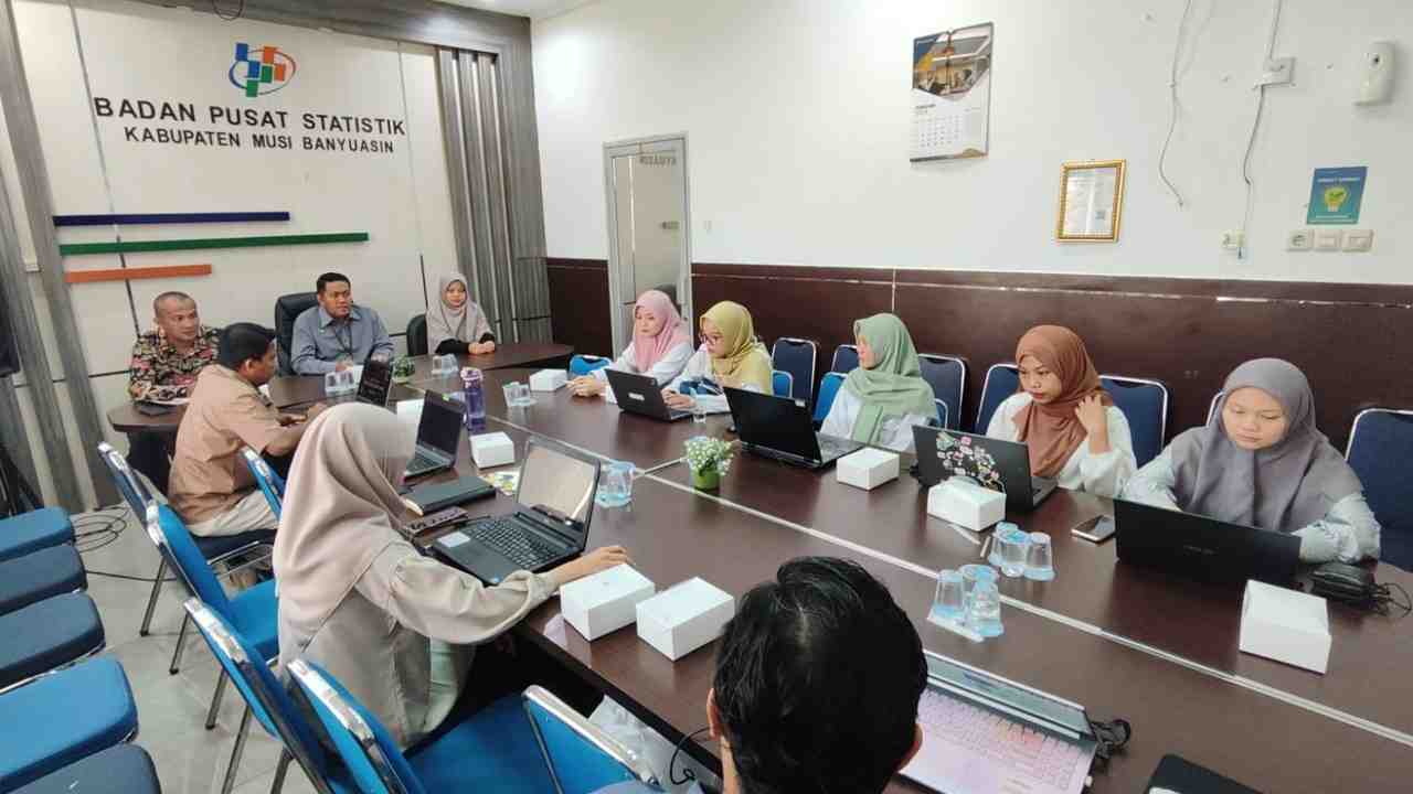 Tingkatkan Kualitas Data dan Kelembagaan Statistik Sektoral, Ini yang Dilakukan BPS Muba