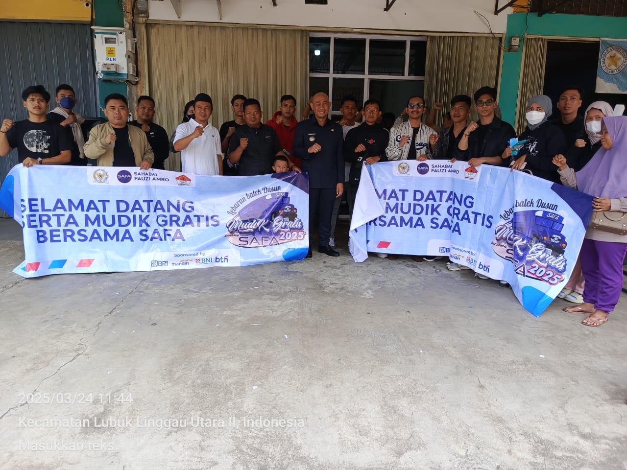 Wako H Rachmat Hidayat Sambut Pemudik Dari Program Mudik Gratis Bersama Anggota DPR RI H Fauzi Amro