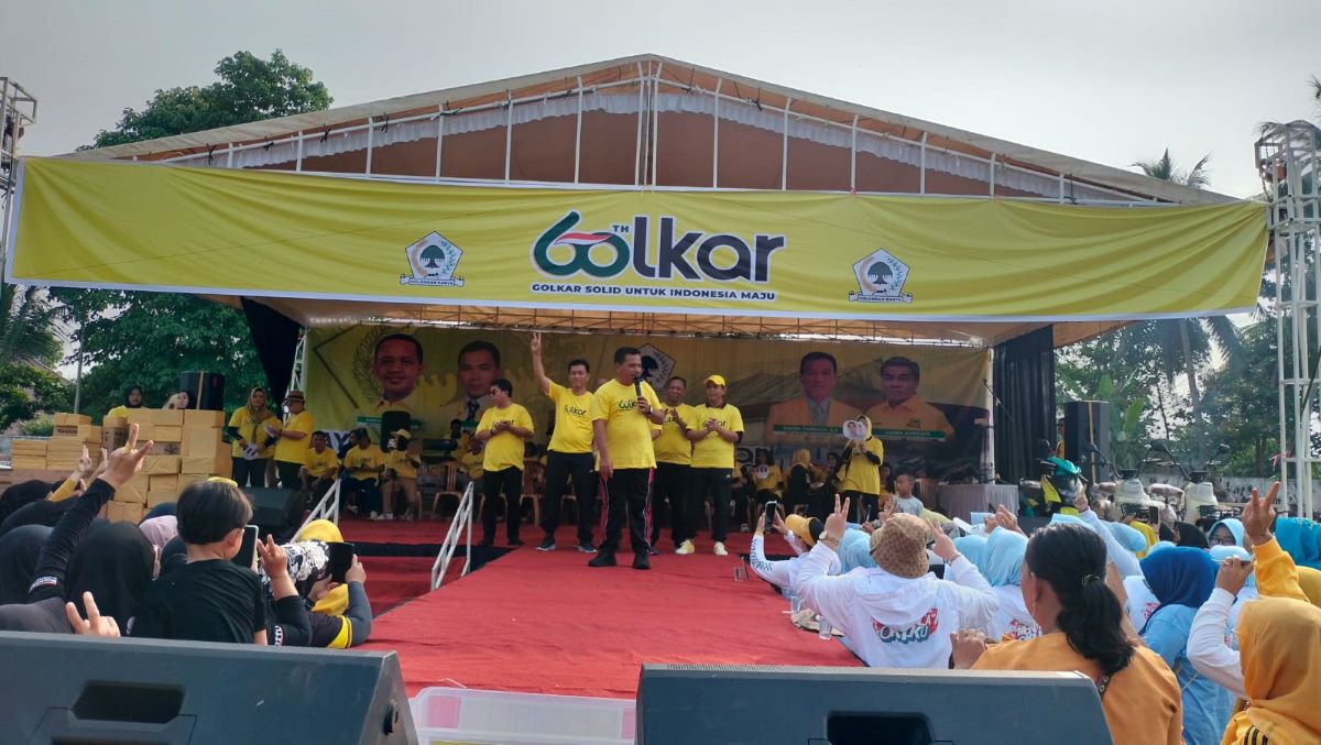 HUT Golkar Ke-60, DPD II Golkar OKI Rapatkan Barisan Menangkan Muchendi - Supriyanto