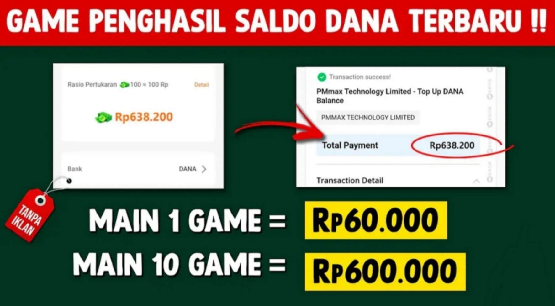 Nomor HP Kamu Dapat Rp400 Ribu, Terbukti Bayar dari Game Penghasil Saldo DANA Terbaru! 