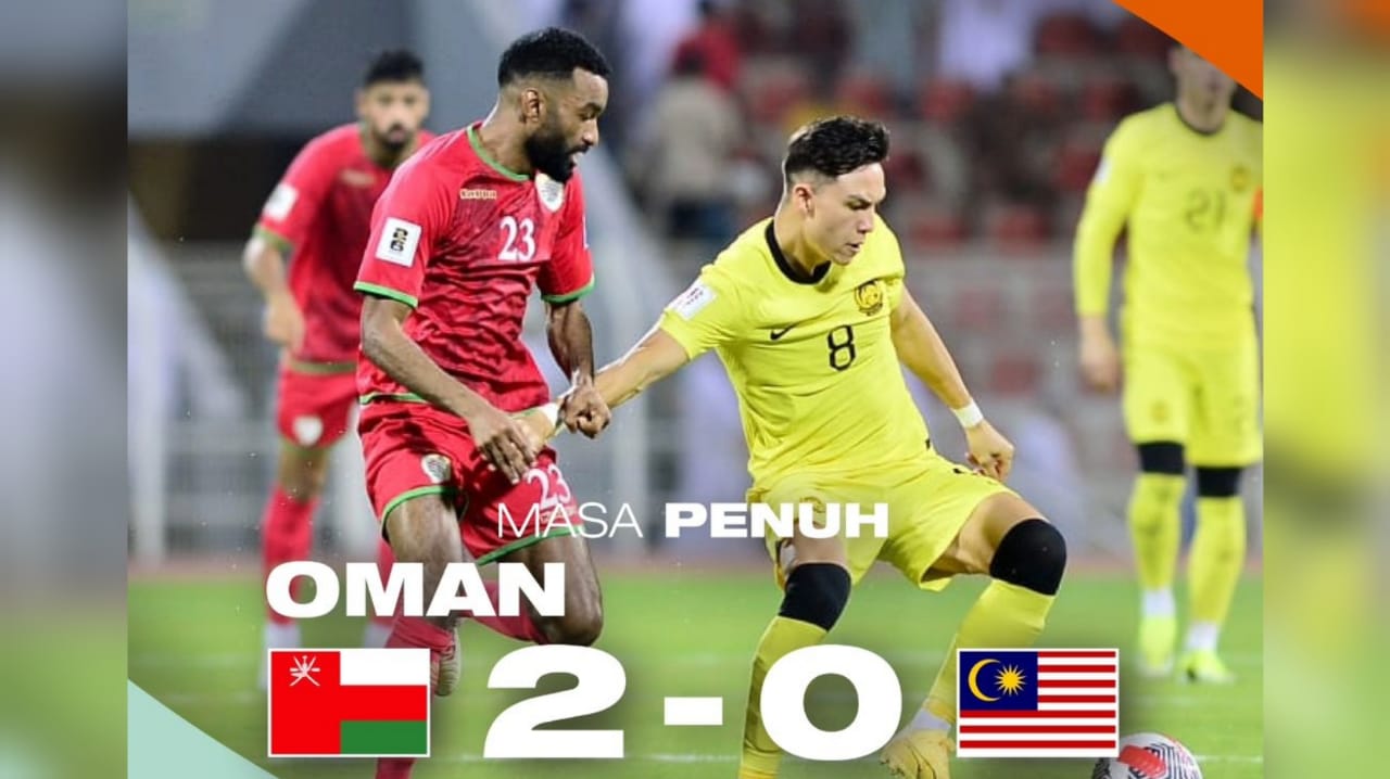 Oman vs Malaysia di Kualifikasi Piala Dunia 2026 Zona Asia: Harimau Malaya Kena Cukur di Kandang Lawan