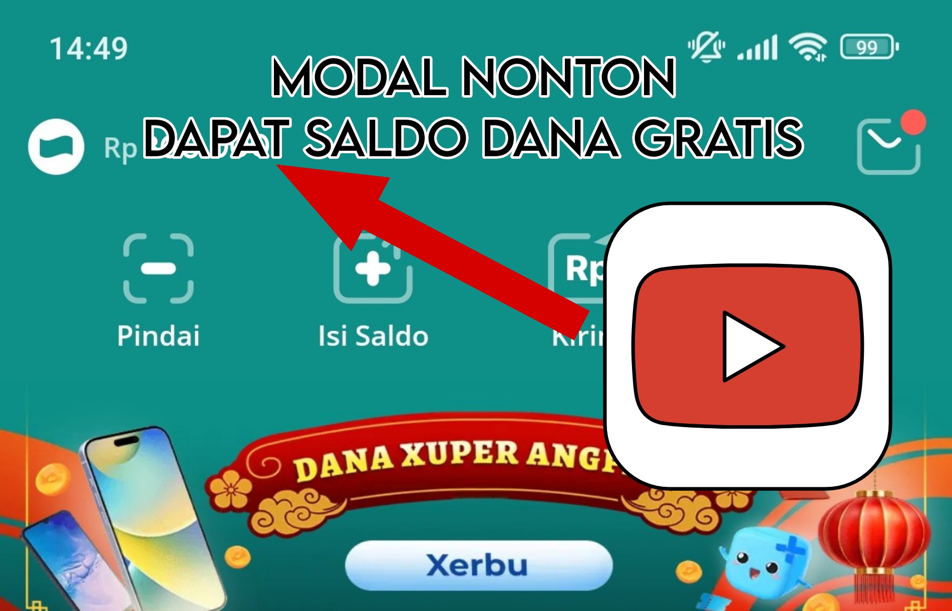 Nonton Video dan Main Game, Saldo DANA Langsung Terisi Rp300 Ribu! Promo Hari Ini