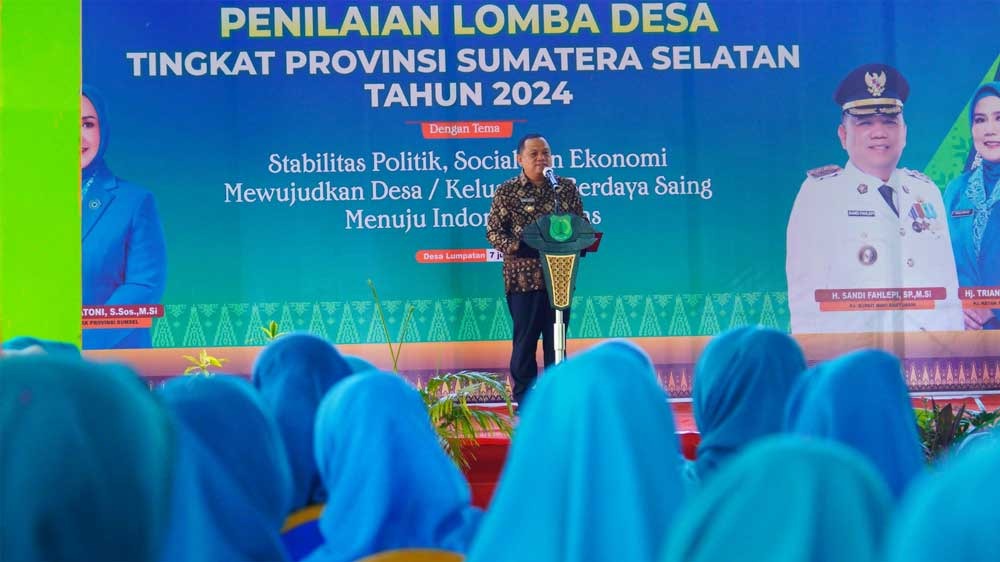 Muba Optimis Raih Juara I Lomba Desa Tingkat Provinsi 