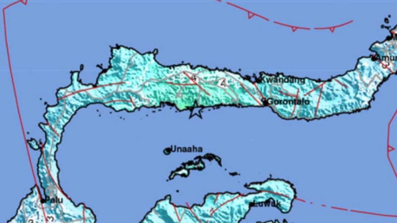 Update BMKG, Gempa Magnitudo 6.3 Guncang Pohuwato Gorontalo, Disini Titik Episentrumnya