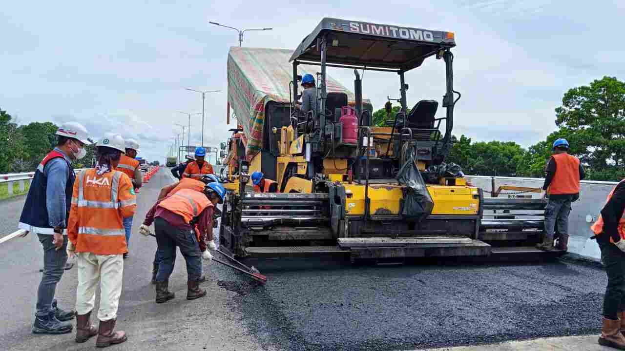 Hadapi Nataru 2025/2026, HK Gelar Pemeliharaan Tol Sumbagsel: Cek Lokasinya!