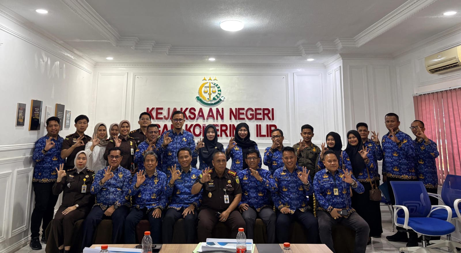 Alhamdulillah! Kejari OKI Dongkrak Retribusi Pasar Tembus Rp539 Juta