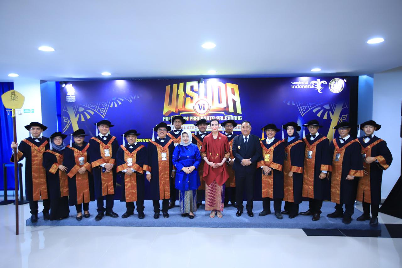 Wagub Cik Ujang Harapkan Lulusan Poltekpar Harus jadi Duta Pariwisata Palembang dan Nusantara