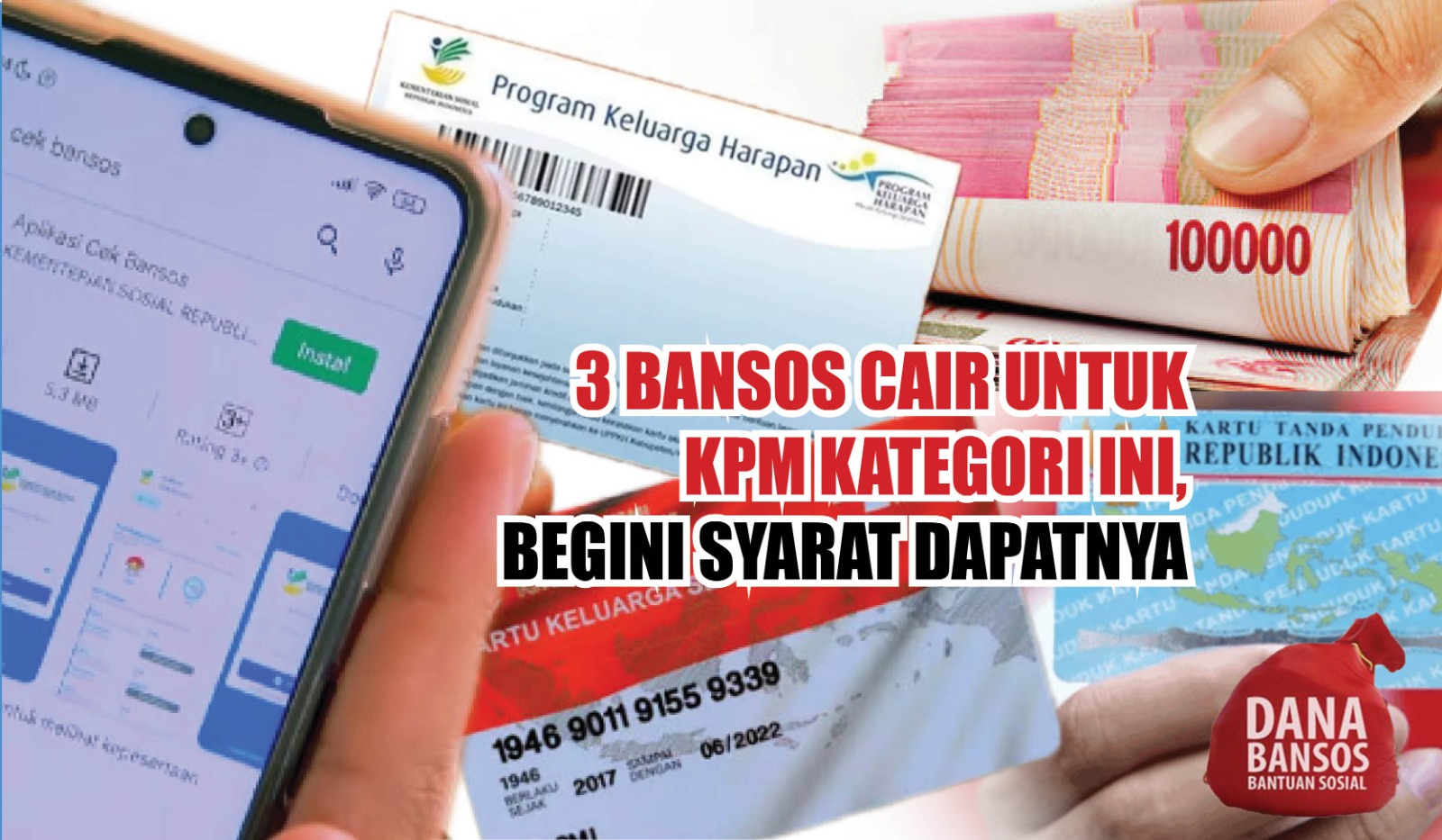 Rezeki Akhir Tahun, 3 Bansos Cair untuk KPM Kategori Ini, Begini Syarat Dapatnya