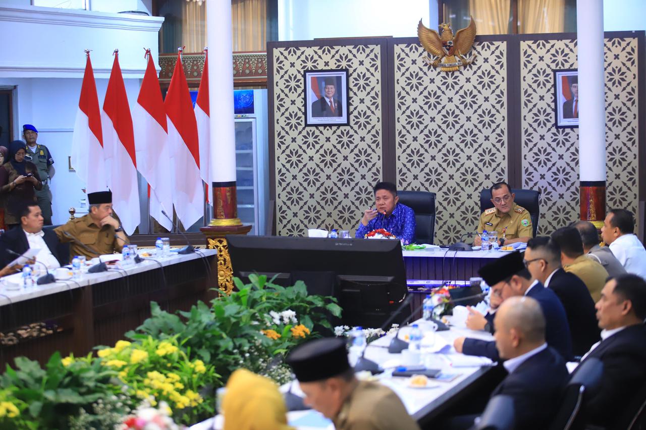 Pemangkasan TKD 39 Persen, Gubernur Herman Deru Dorong Sinergi dan Efisiensi Keuangan Daerah