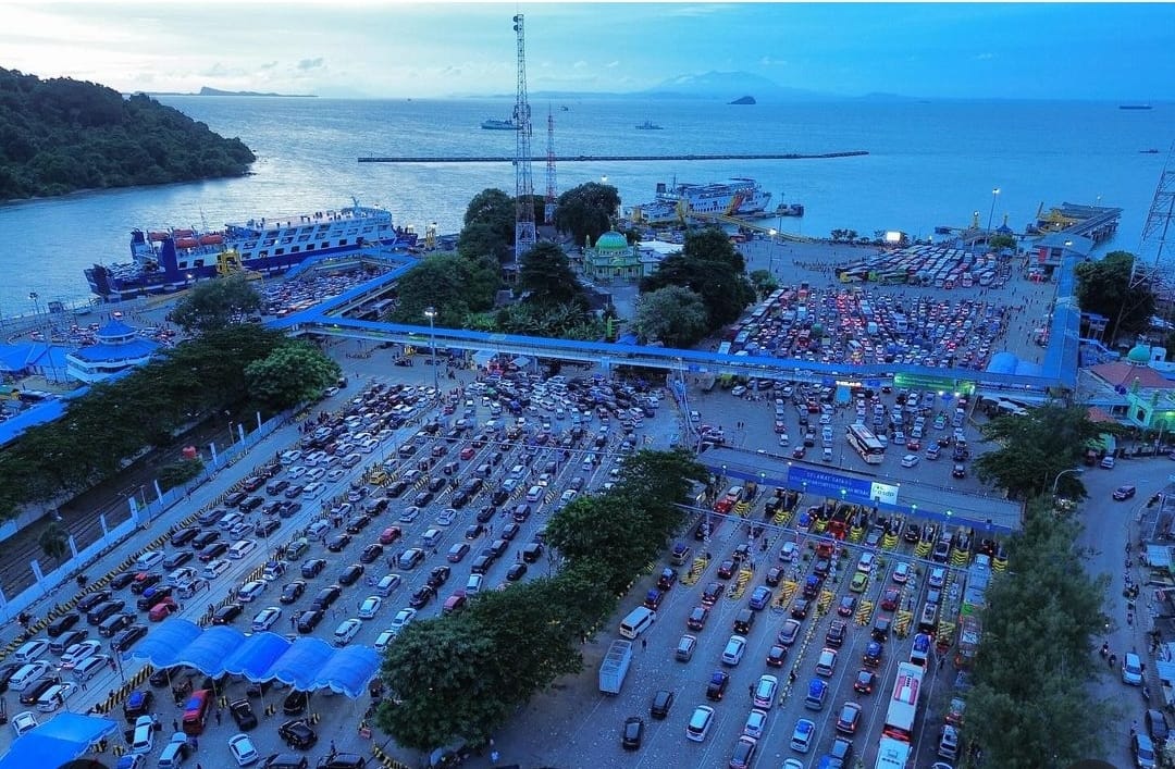 Yuk Kenalan dengan 'Delaying System' Pola yang Dipakai untuk Mengurai Kemacetan di Pelabuhan Merak