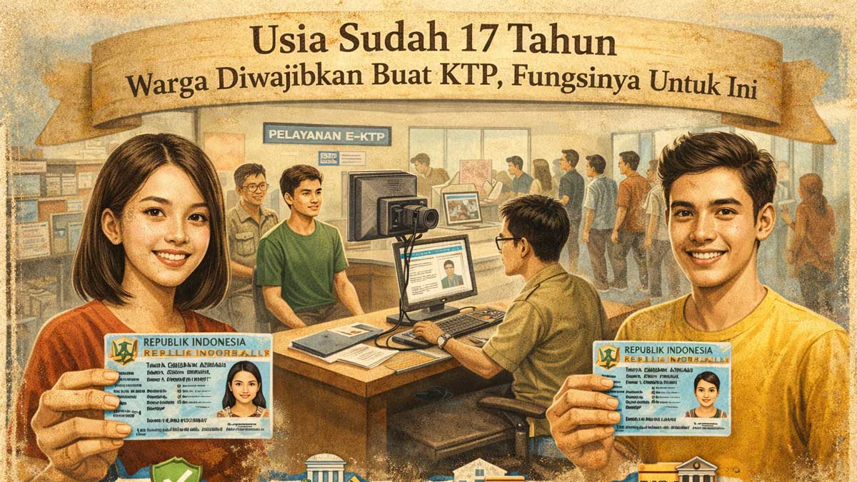 Jangan Tunda Lagi! Ini Bahaya Jika Usia 17 Tahun Belum Punya KTP-el