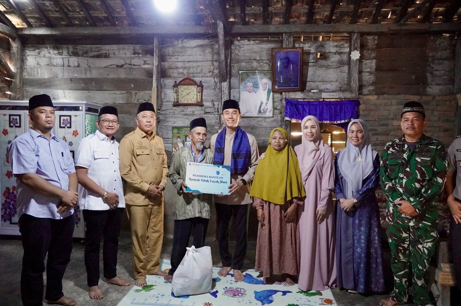 Warga Lempuing OKI Dapat Bantuan Hunian Layak dan Listrik Gratis