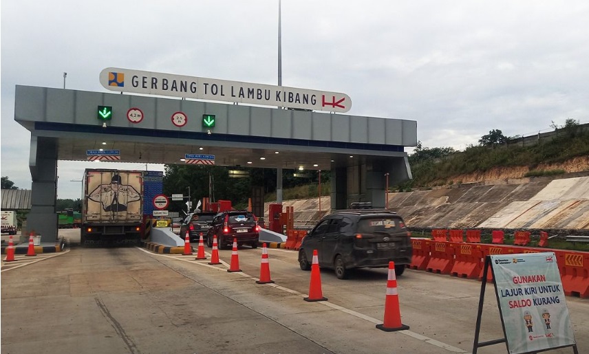 Mulai Hari Ini, Tol Terbanggi Besar–Pematang Panggang–Kayu Agung Ditutup 3 Hari