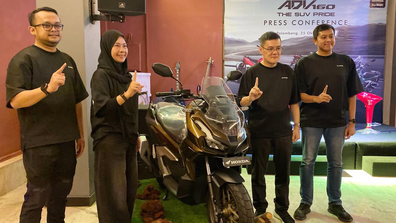Astra Motor Sumsel Resmi Luncurkan New Honda ADV 160, Tersedia Tipe Roadsync