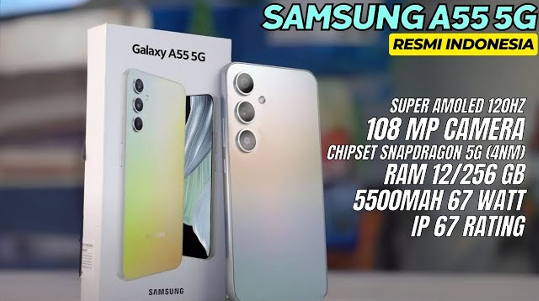 Resmi, Samsung A55 5G Kini Hadir dengan Spek Lebih Tinggi, Tetap Terjangkau
