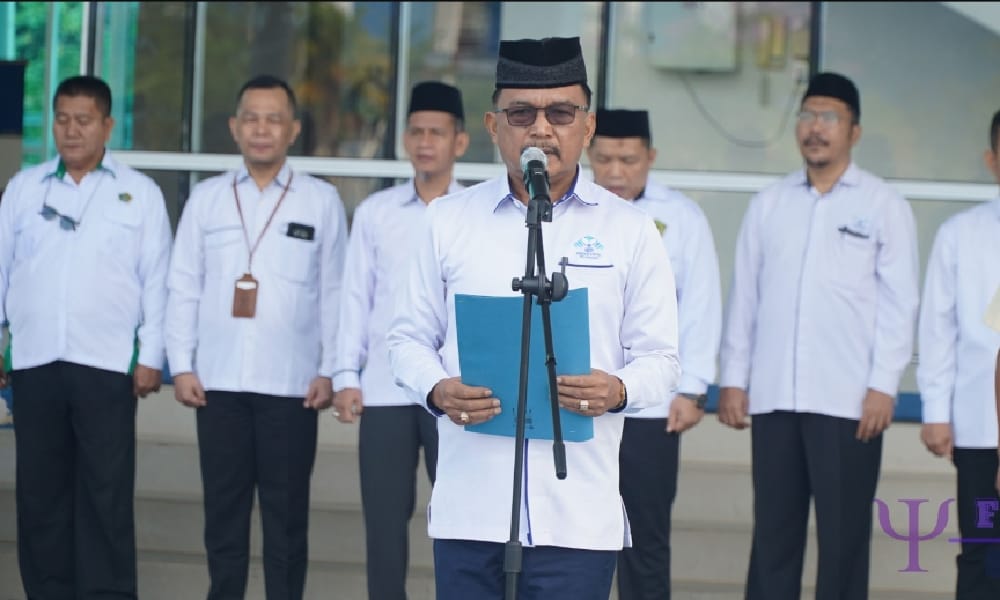 Fakultas Psikologi Ikut Dalam Upacara Gabungan Peringatan Hari Kesaktian Pancasila, Uyun: Ini Sejarah