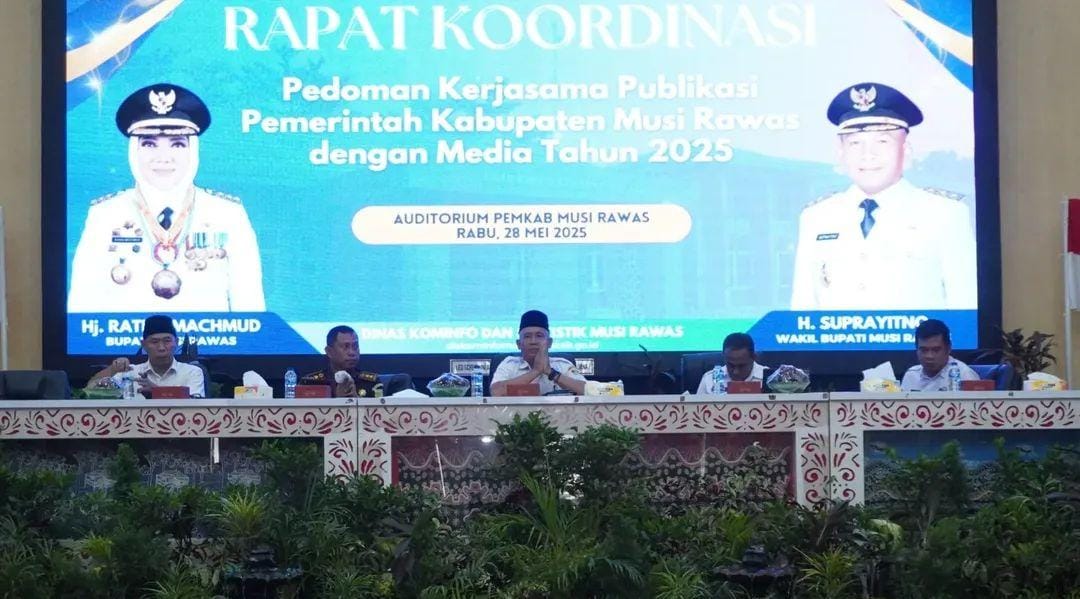 Diskominfo Musi Rawas Gelar Rakor Dengan Insan Pers