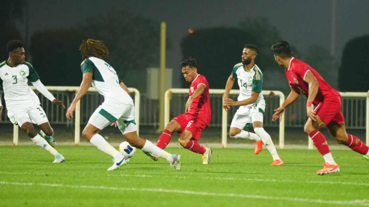 Tak Ada Justin Hubner, Timnas Indonesia U23 Tumbang 1-3 dari Arab Saudi U23, Lini Belakang Bermasalah 