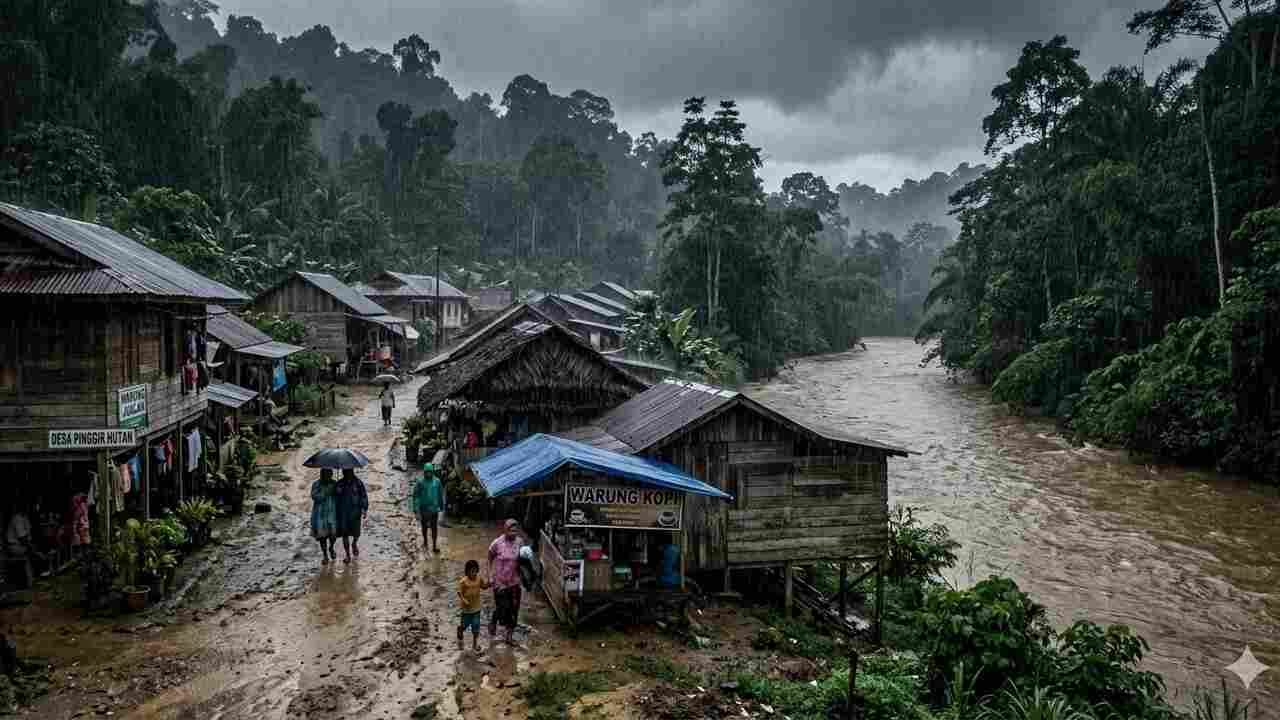 Prakiraan Cuaca: Hujan Guyur Sumsel, OKU Timur Waspada Petir Hari Ini