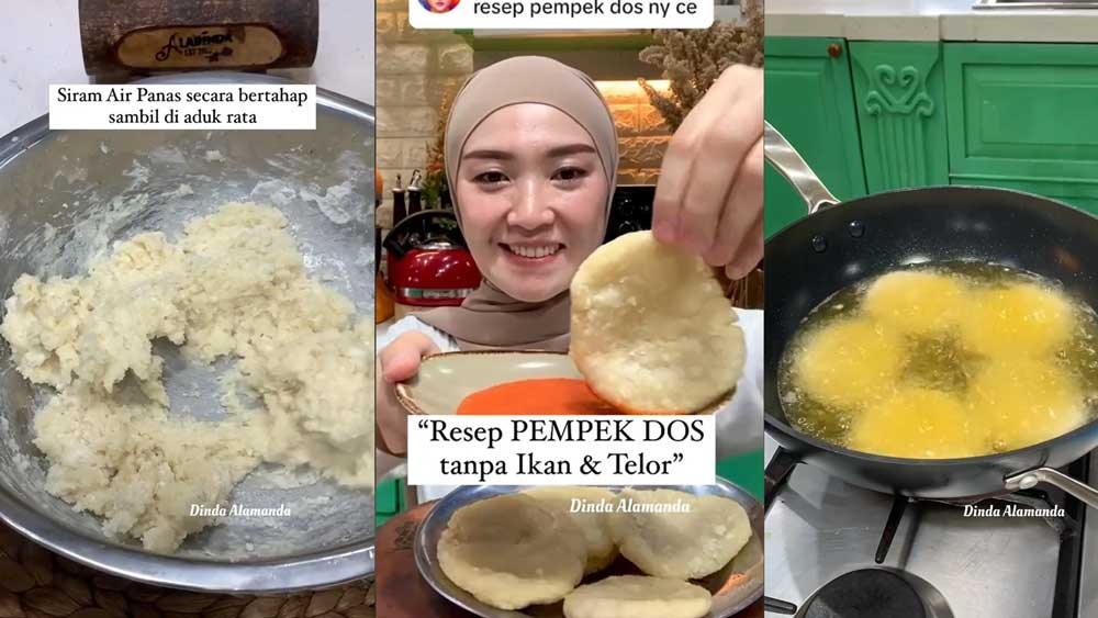 Resep Pempek Tanpa Ikan dan Telur Anti Gagal, Cara Membuatnya Cuma 20 Menit, Lengkap dengan Resep Cuko Merah