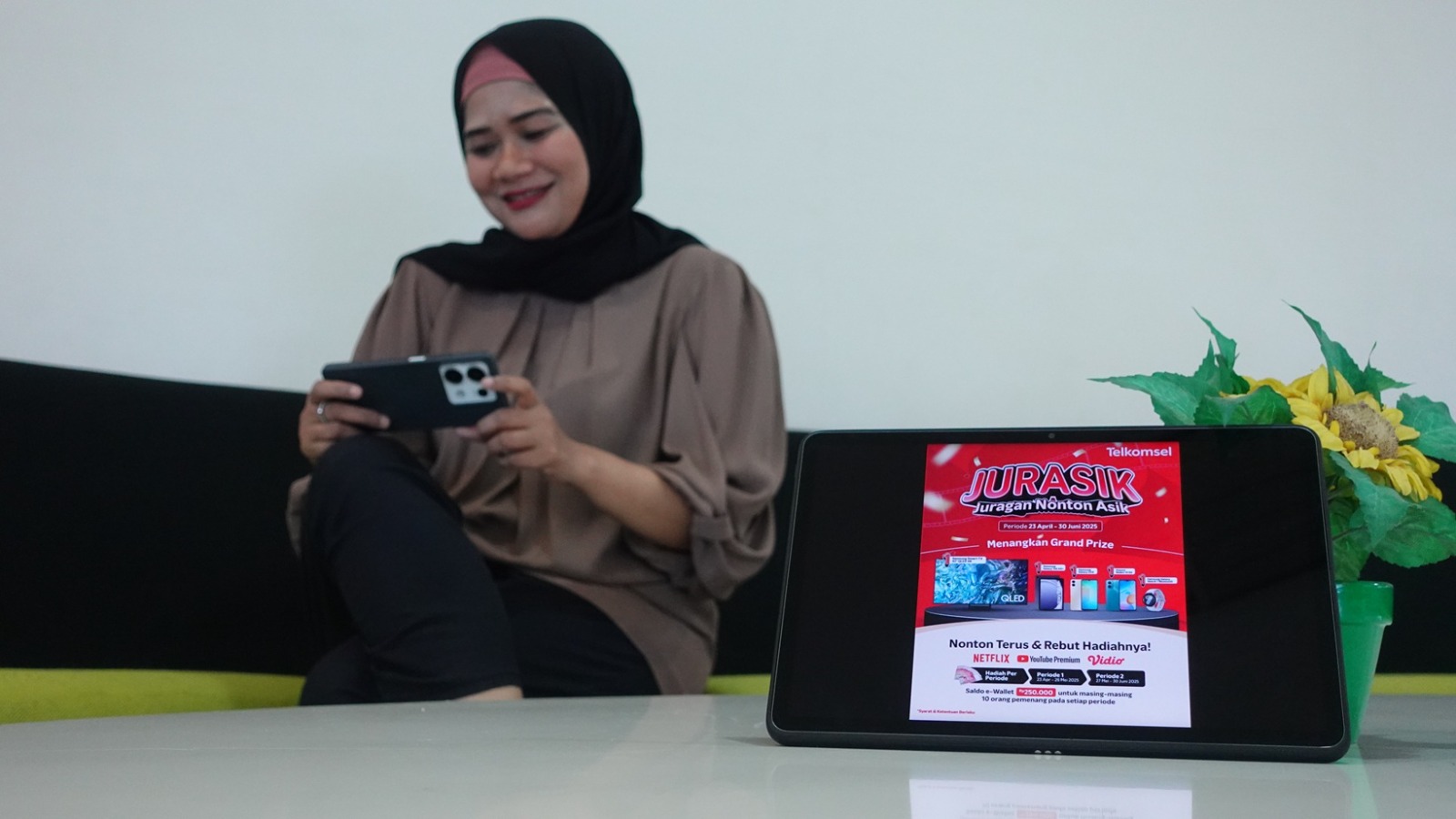 JURASIK Telkomsel Hadirkan Hadiah Menarik untuk Pelanggan Sumatera Nikmati Hiburan Digital