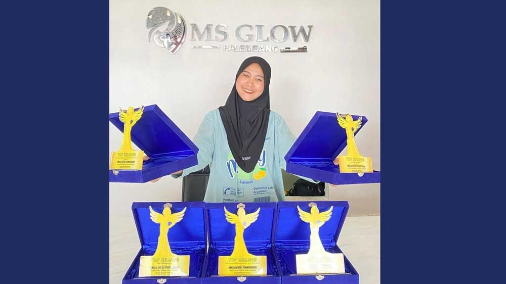 Meraih Rp1 Miliar Omset Bisnis MS Glow Bersama Amelia Putri