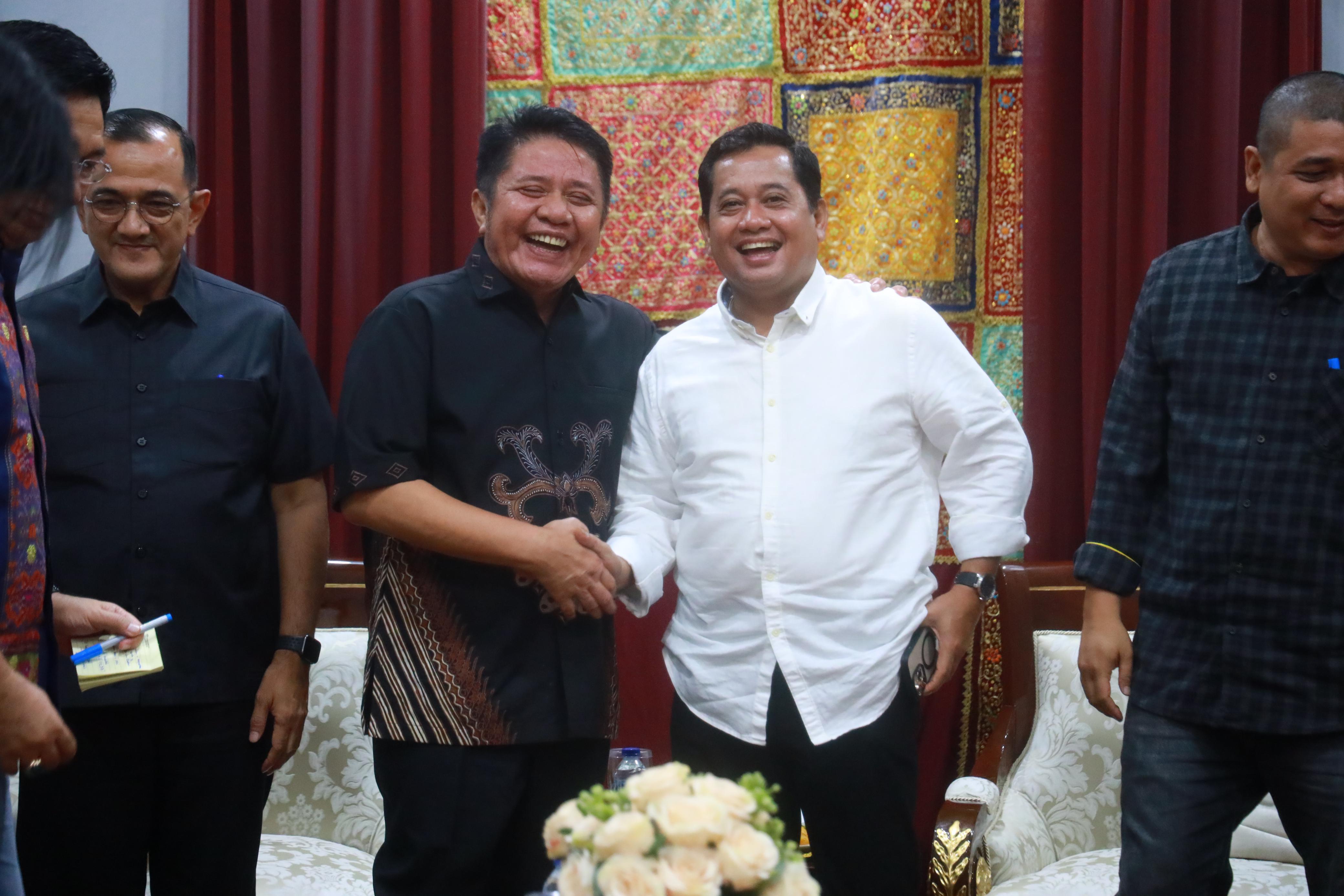 Bertemu Bupati Banyuasin, Herman Deru Siap Bantu Anggaran Pembangunan Infrastruktur 