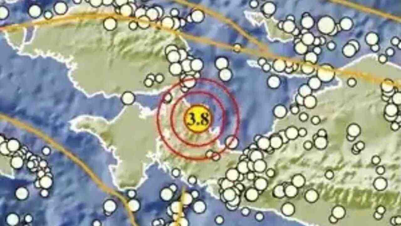 Update BMKG, Gempa 3.8 Magnitudo Guncang Teluk Wondama Papua Barat Pagi Ini, Tak Berpotensi  Tsunami
