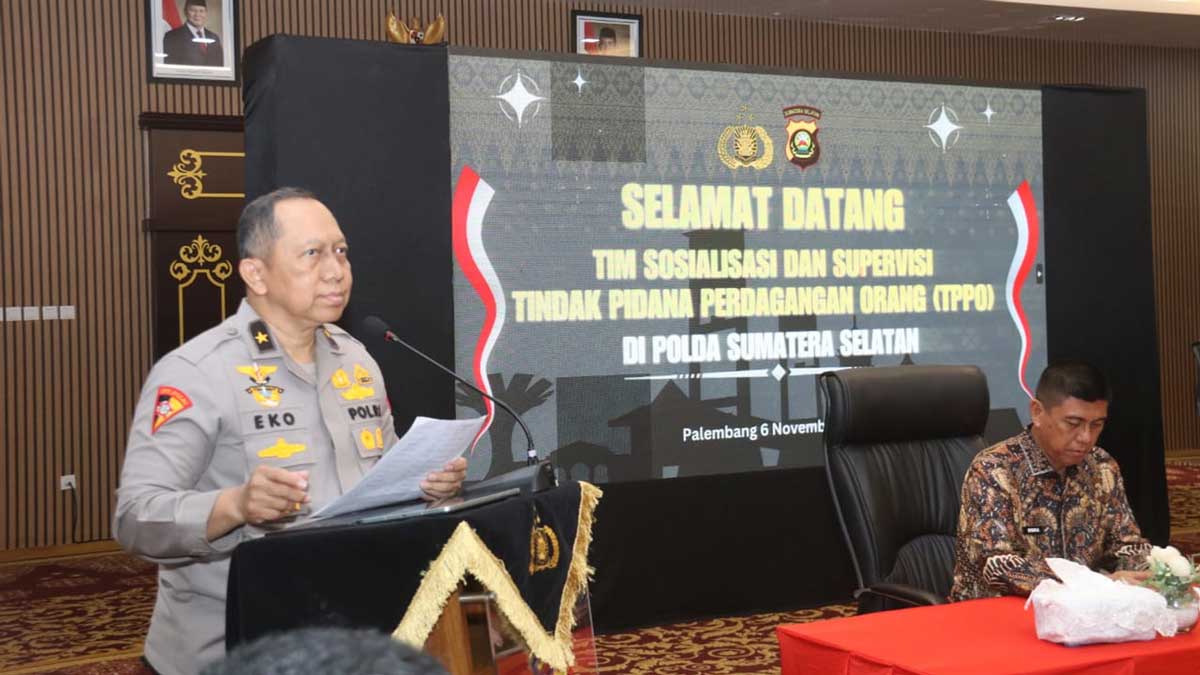 Polda Sumsel Tingkatkan Respons Penanganan TPPO, Libatkan Mabes Polri dan Lintas Instansi