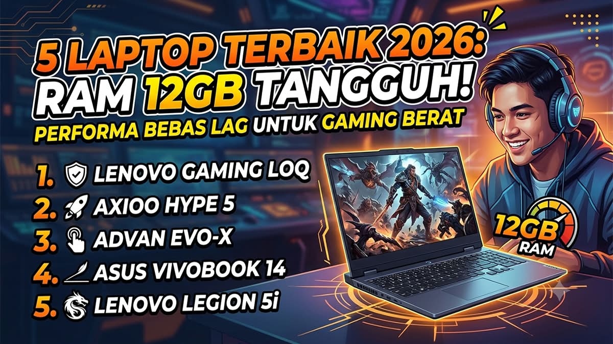 Bebas Macet Jalankan Mesin Virtual: 5 Rekomendasi Laptop Anti-Lag Ber-RAM Lega untuk Mahasiswa Teknik