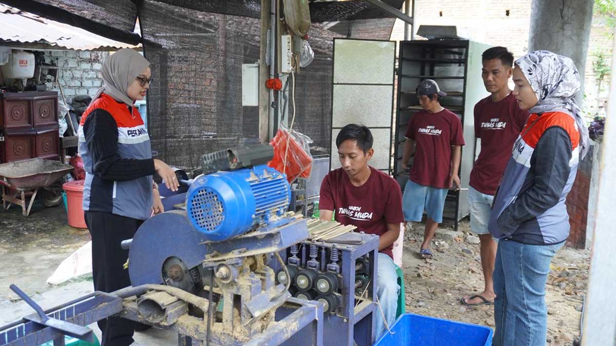 Pertamina Patra Niaga Dukung Desa Banu Ayu Jadi Model Ekonomi Hijau Lewat Inovasi Bambu