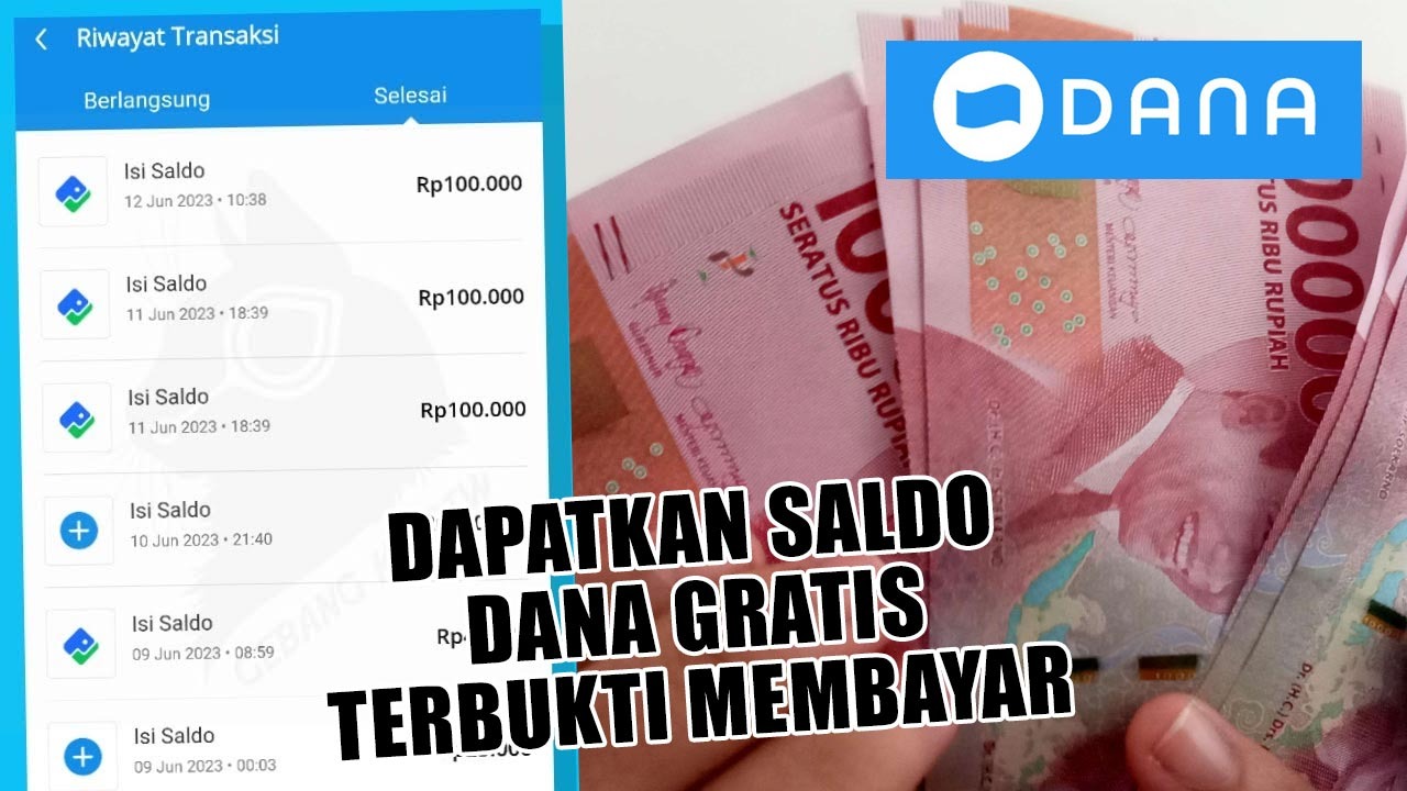Jajan Tambahan! Dapatkan Saldo DANA Gratis Terbukti Membayar, Gasken Bro
