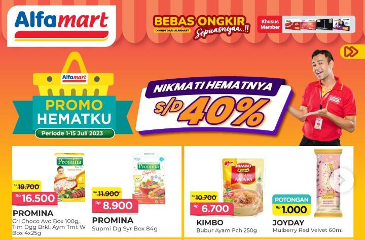 SIKAT! Katalog Promo Alfamart HEMAT hingga 15 Juli 2023, Ada Potongan 40 Persen