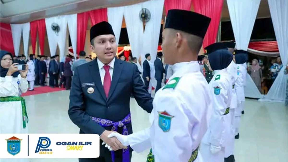 39 Pelajar Resmi Jadi Paskibraka Ogan Ilir, Bupati Panca: Kalian Terpilih Karena Dedikasi