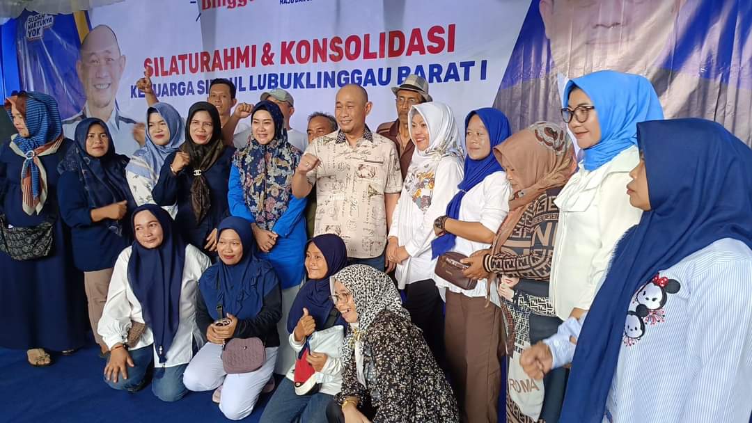 Pasukan Emak-emak Yakin H Rachmat Hidayat Bisa Mewujudkan Lubuklinggau Juara 