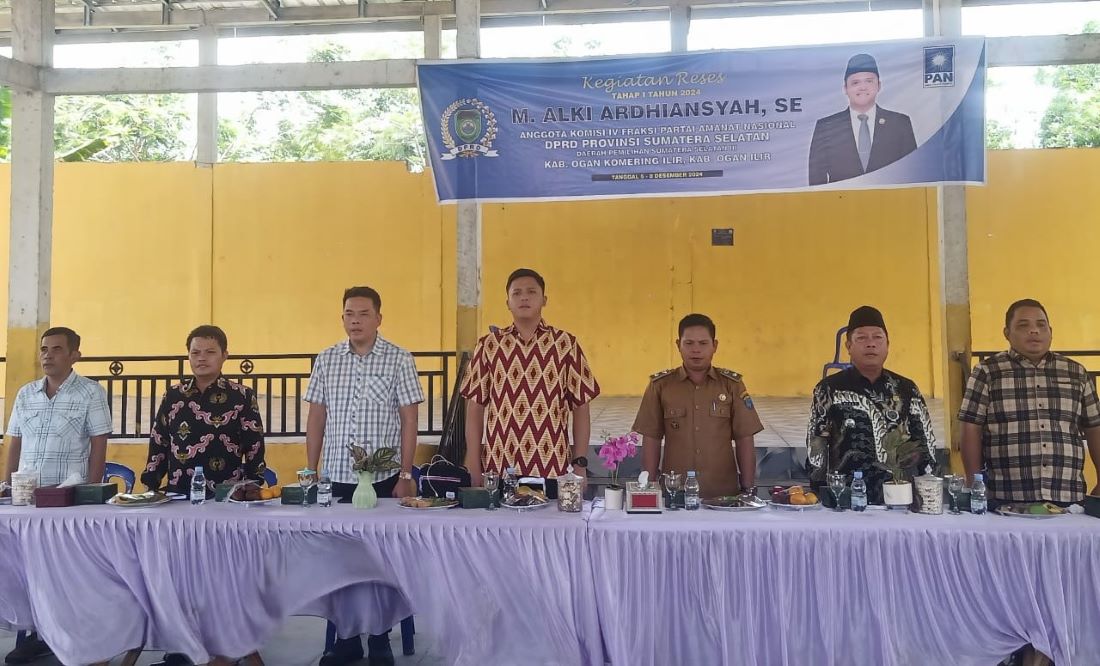 Reses Perdana di 3 Kecamatan di OKI, M Alki Ardiansyah Siap Perjuangkan Aspirasi Masyarakat