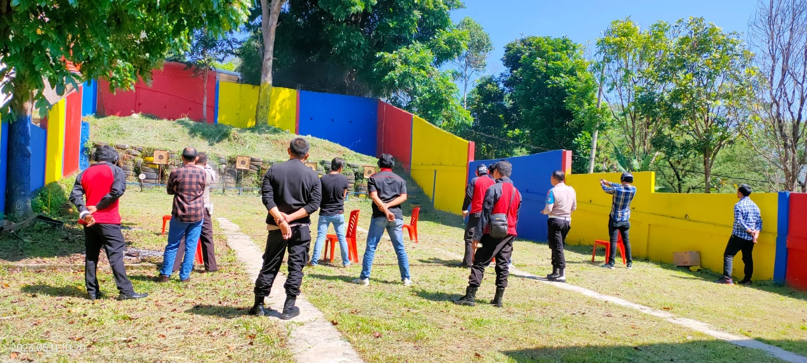 150 Personel Polres Pagaralam Ikuti Pelatihan Menembak, Ini Syarat Untuk Pegang Senpi