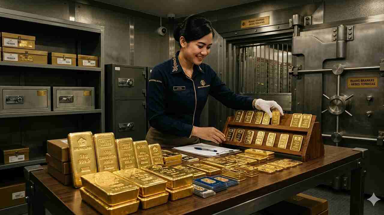Harga Emas Pegadaian Hari Ini Naik Lagi, Antam Rp2,8 Juta per Gram
