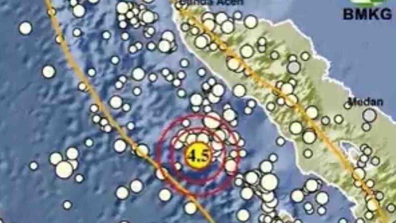 Gempa Magnitudo 4.5 Baru Saja Guncang Sinabang Aceh, Tak Berpotensi Tsunami