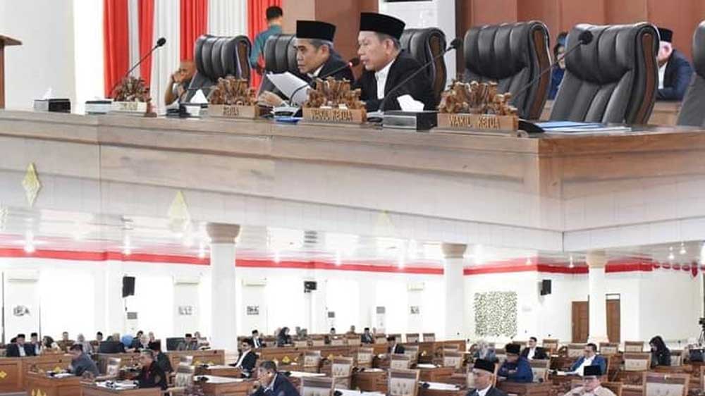 Paripurna LKPJ Tidak Kuorum, Ketua DPRD Ogan Ilir Minta Pendapat Fraksi