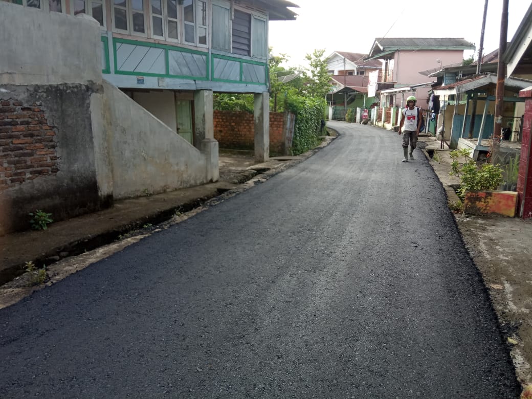 13 Tahun Menanti, Akhirnya Warga Kelurahan Talang Jawa Selatan Bisa Nikmati Jalan Beraspal