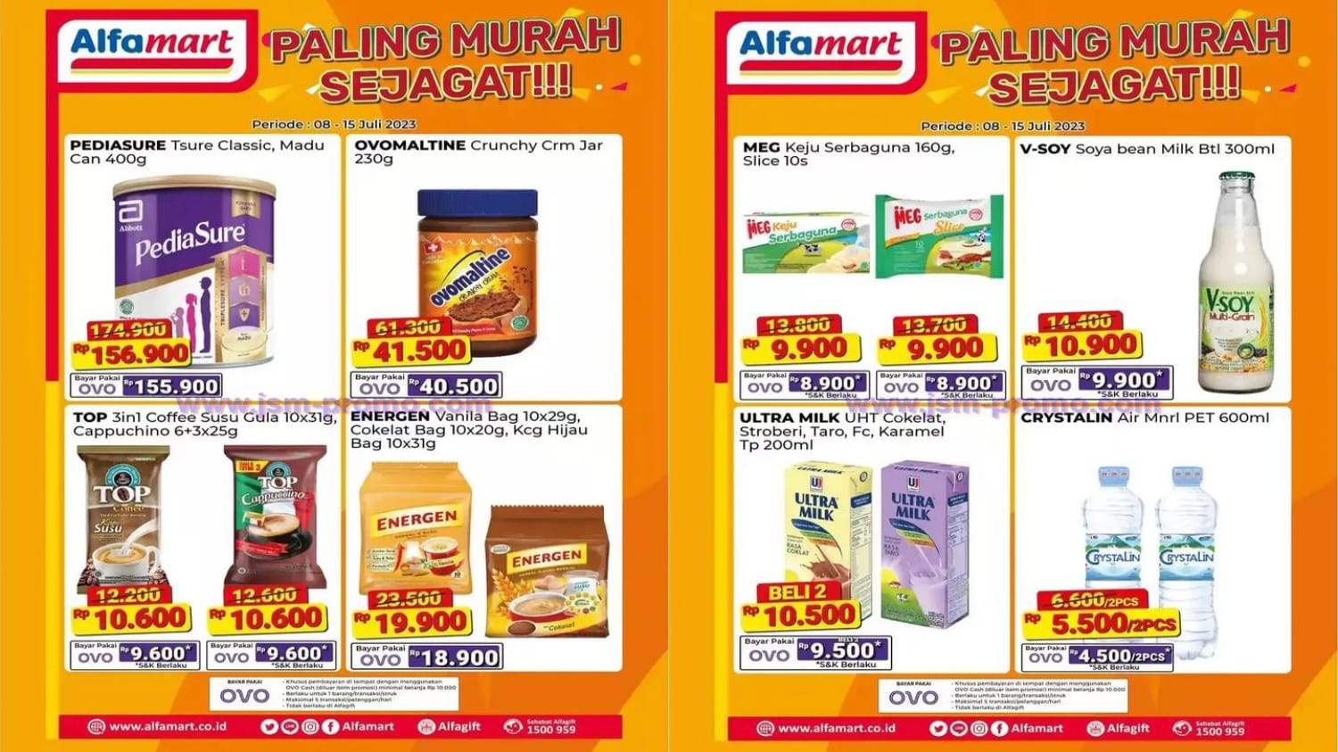 PALING MURAH SEJAGAT! Katalog Promo Alfamart Periode 8-15 Juli 2023, Bayar Pakai OVO Lebih Murah!