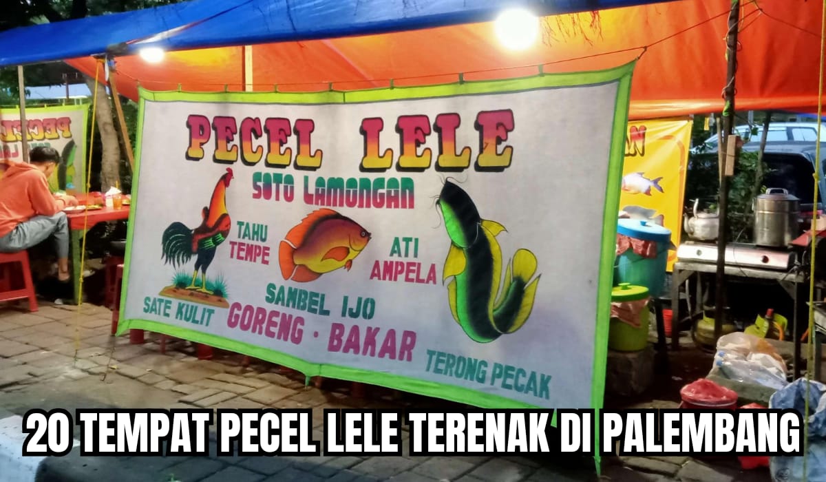 20 Pecel Lele Terenak di Palembang, Sambalnya Super Enak Bikin Ketagihan, Buka Hingga Larut Malam