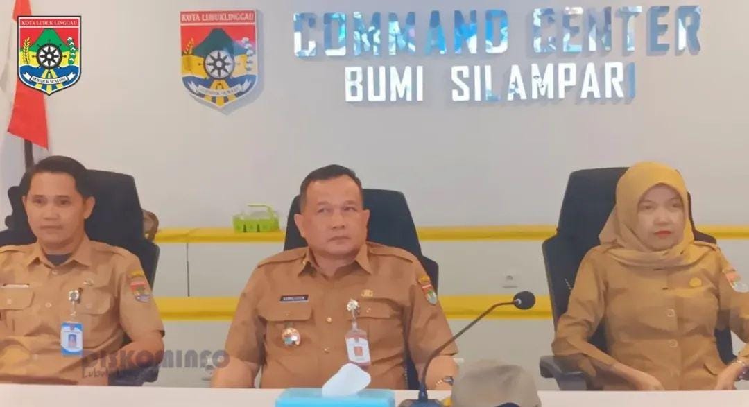 Pemkot Lubuk Linggau Ikuti Rapat Koordinasi Pengendalian Inflasi Tahun 2025