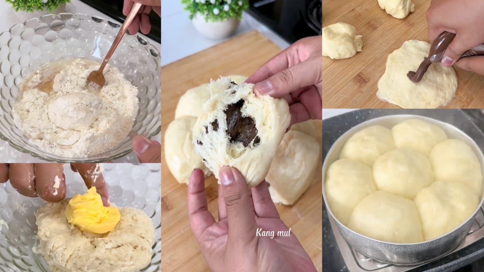 Cuma Pakai 20 Sendok Tepung, Ini Resep Roti Sobek Kukus Tanpa Telur, Oven dan Mixer  