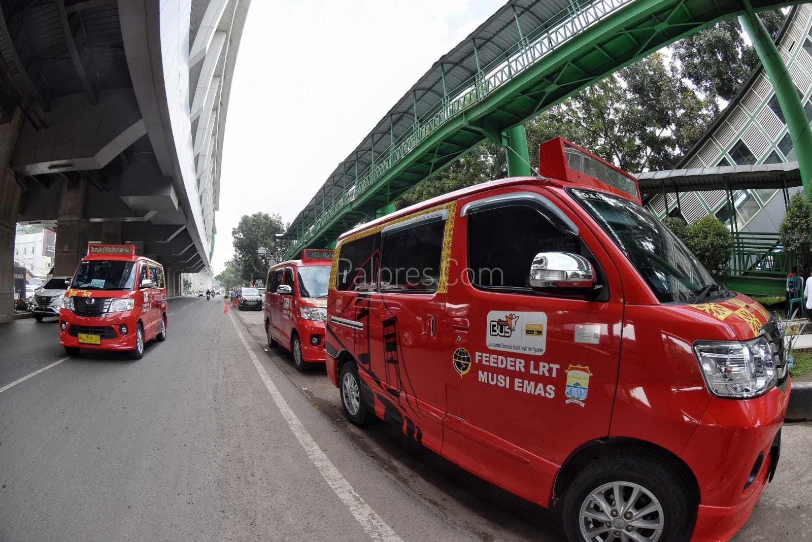 Rute Feeder LRT Palembang Bertambah Jadi 7 Koridor, Naiknya Gratis dan Pakai E-Money